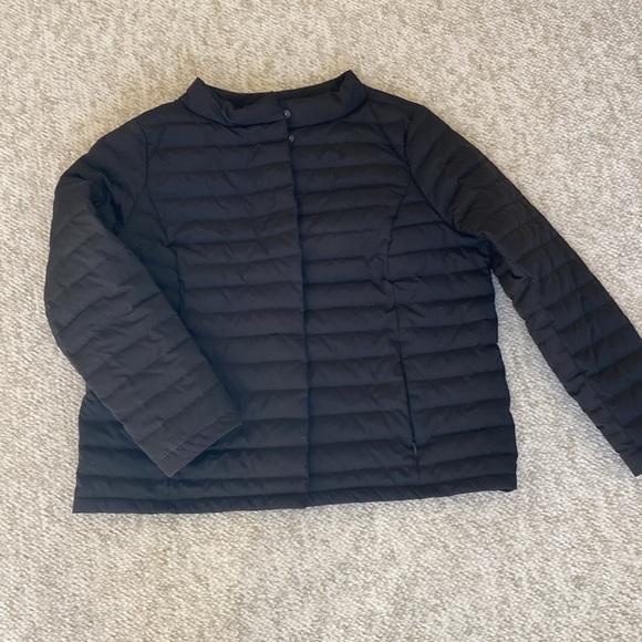 Talbots Black Quilted Jacket - Picture 4 of 7